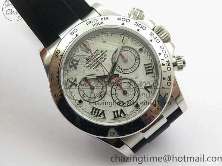 SA4130 904L SS Daytona Best 1:1 ‘Meteorite’ Oysterflex Case V4 Strap Noob on 116519 Edition 0327